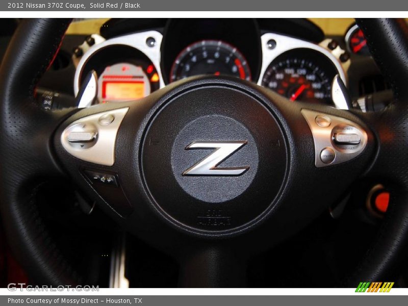 Solid Red / Black 2012 Nissan 370Z Coupe