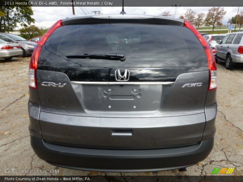 Polished Metal Metallic / Gray 2013 Honda CR-V EX-L AWD