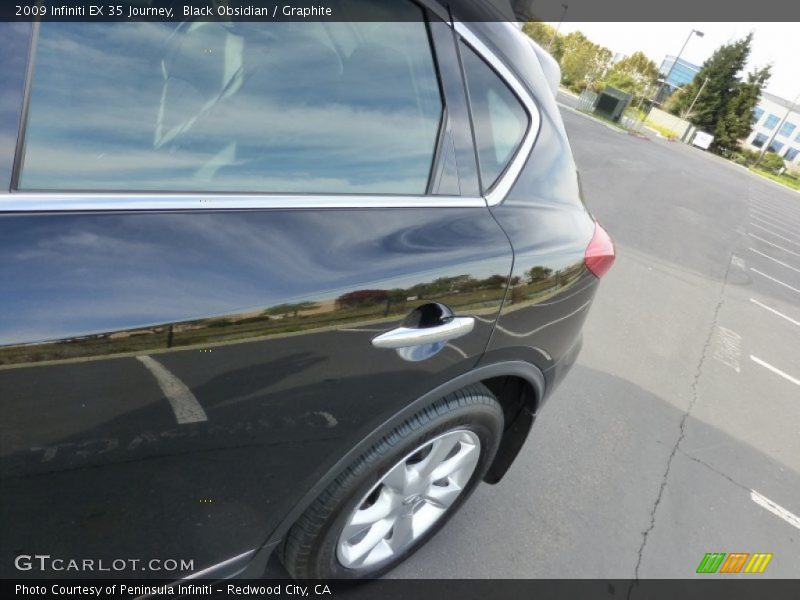 Black Obsidian / Graphite 2009 Infiniti EX 35 Journey