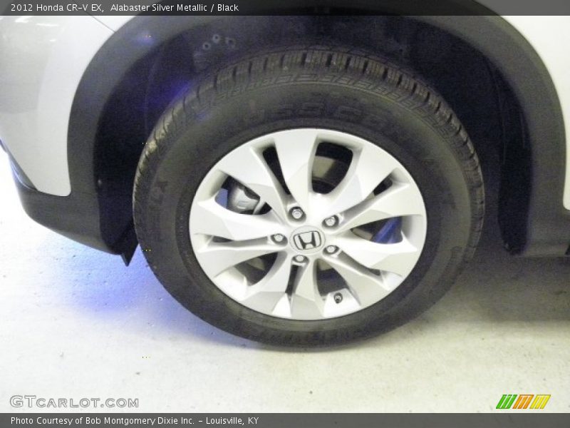 Alabaster Silver Metallic / Black 2012 Honda CR-V EX