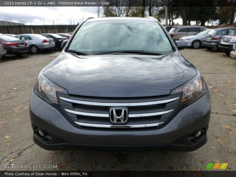 Polished Metal Metallic / Gray 2013 Honda CR-V EX-L AWD