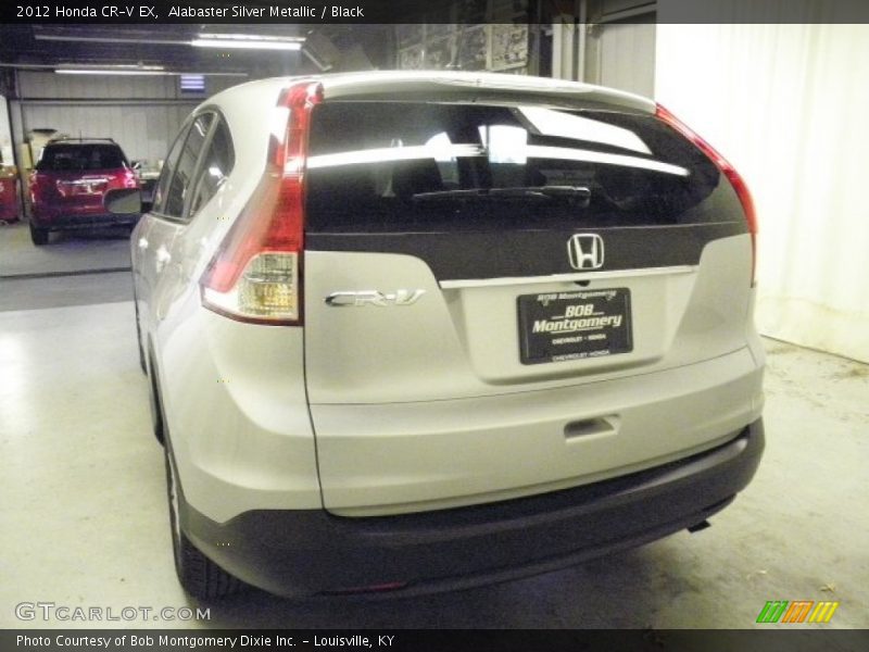 Alabaster Silver Metallic / Black 2012 Honda CR-V EX