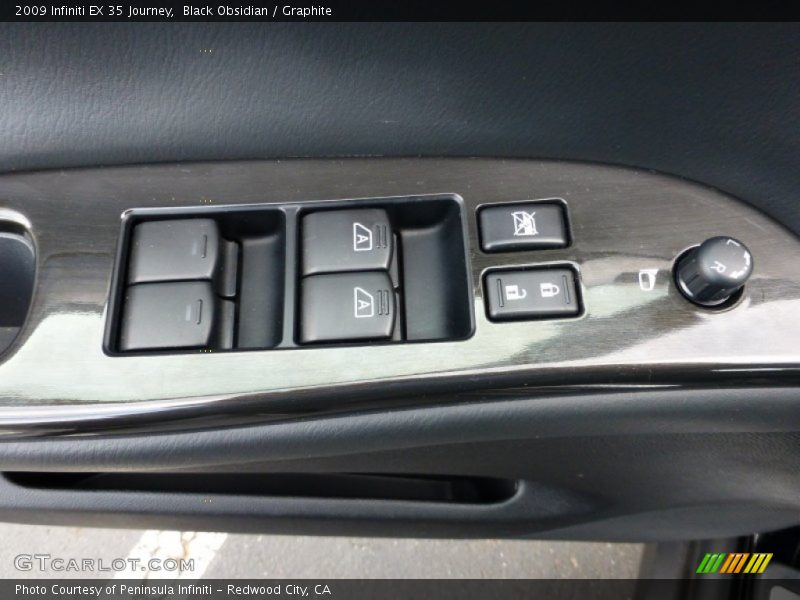 Black Obsidian / Graphite 2009 Infiniti EX 35 Journey