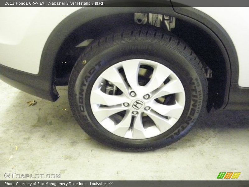 Alabaster Silver Metallic / Black 2012 Honda CR-V EX