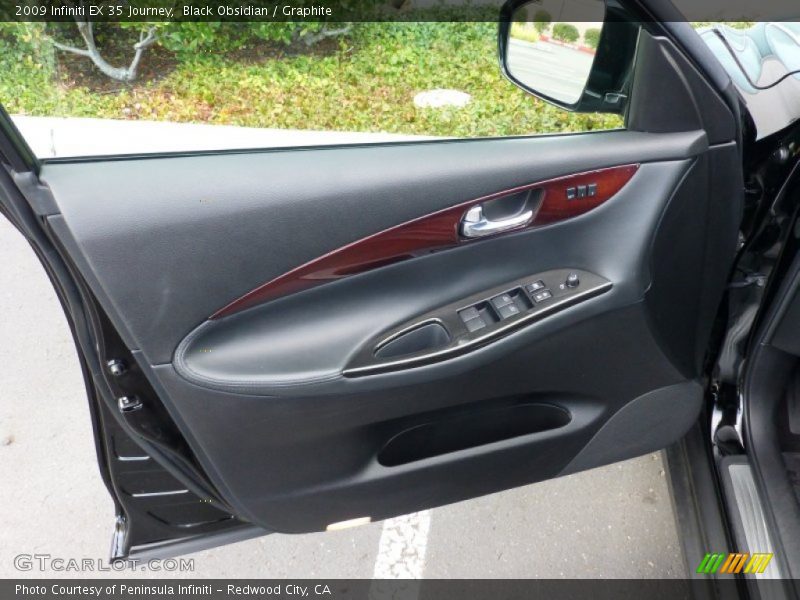 Black Obsidian / Graphite 2009 Infiniti EX 35 Journey