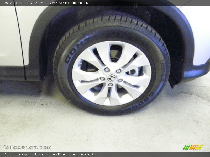 Alabaster Silver Metallic / Black 2012 Honda CR-V EX