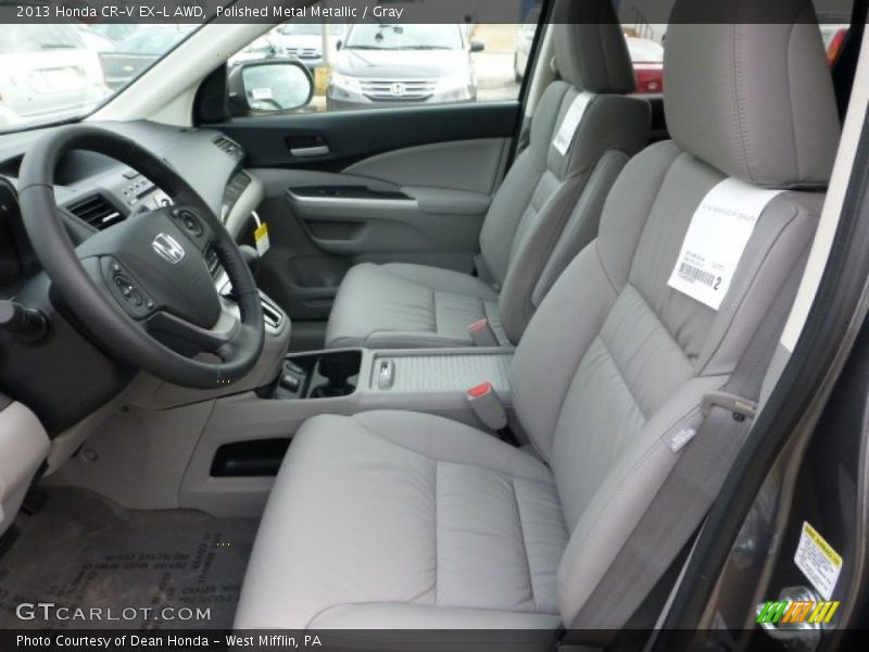Front Seat of 2013 CR-V EX-L AWD