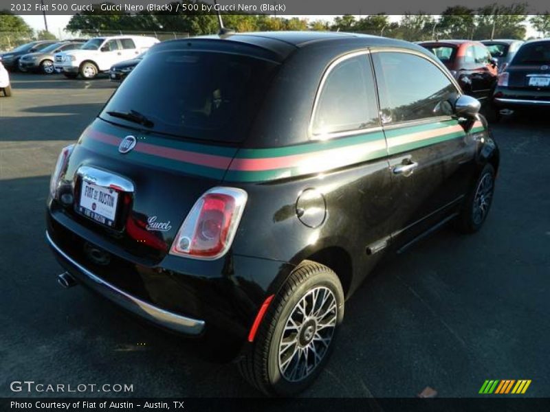 Gucci Nero (Black) / 500 by Gucci Nero (Black) 2012 Fiat 500 Gucci