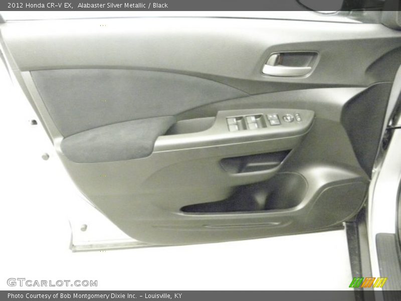 Alabaster Silver Metallic / Black 2012 Honda CR-V EX