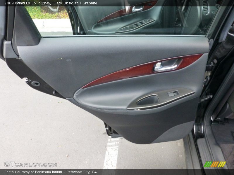 Black Obsidian / Graphite 2009 Infiniti EX 35 Journey