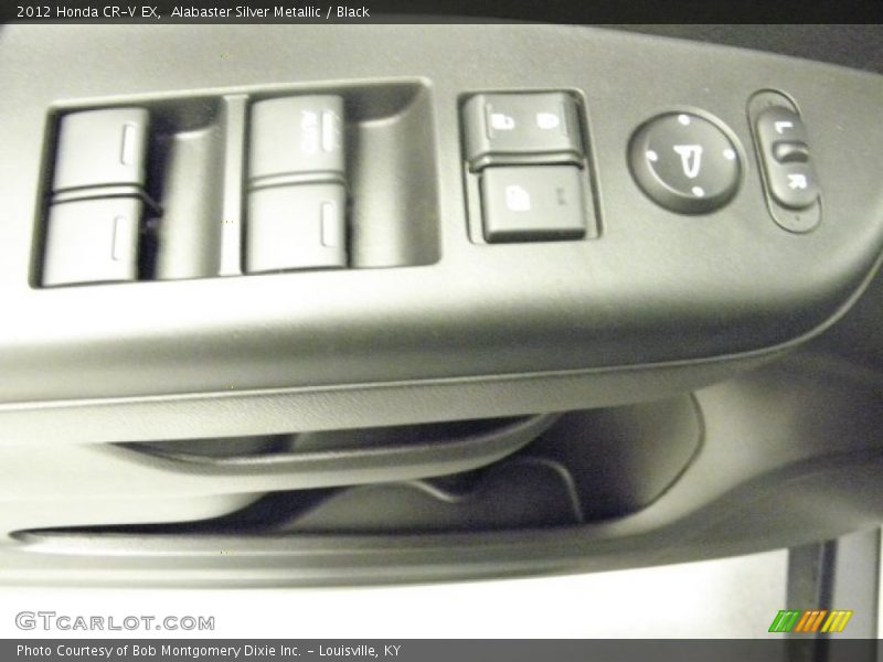 Alabaster Silver Metallic / Black 2012 Honda CR-V EX