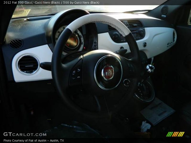 Gucci Nero (Black) / 500 by Gucci Nero (Black) 2012 Fiat 500 Gucci