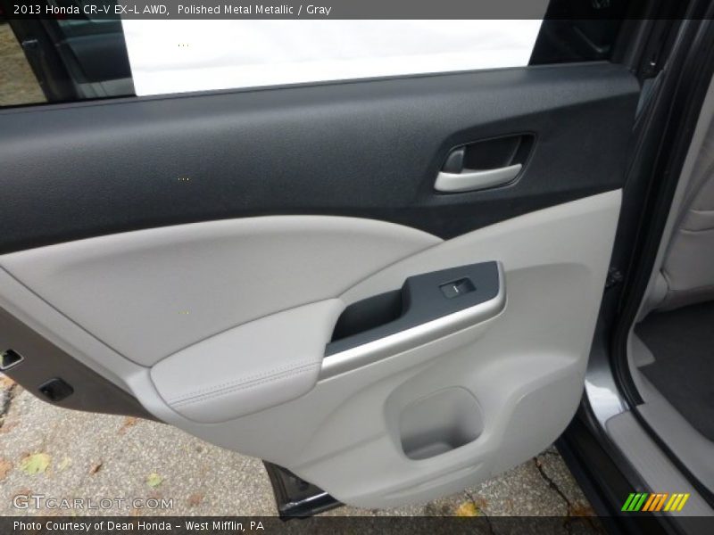 Polished Metal Metallic / Gray 2013 Honda CR-V EX-L AWD