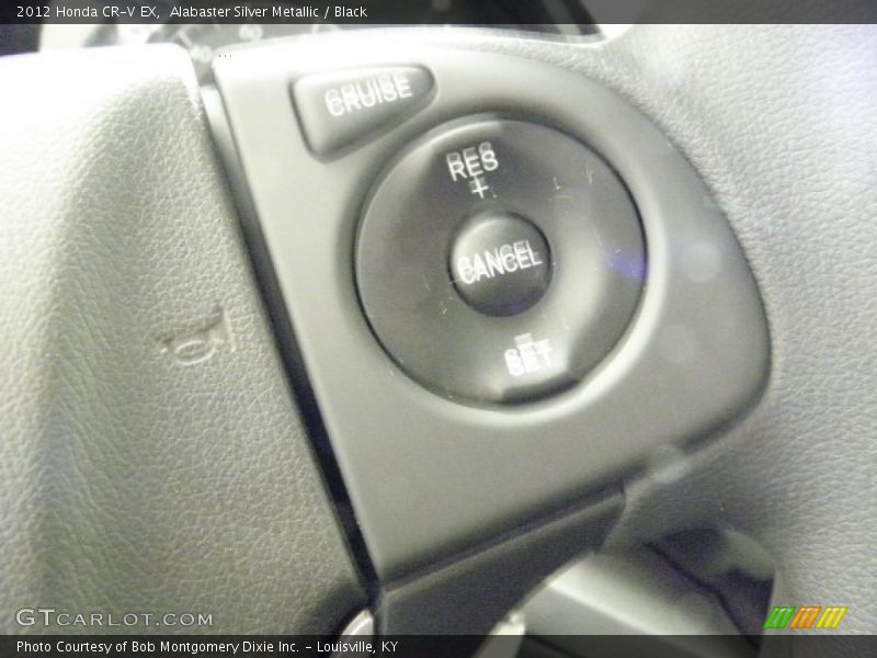 Alabaster Silver Metallic / Black 2012 Honda CR-V EX