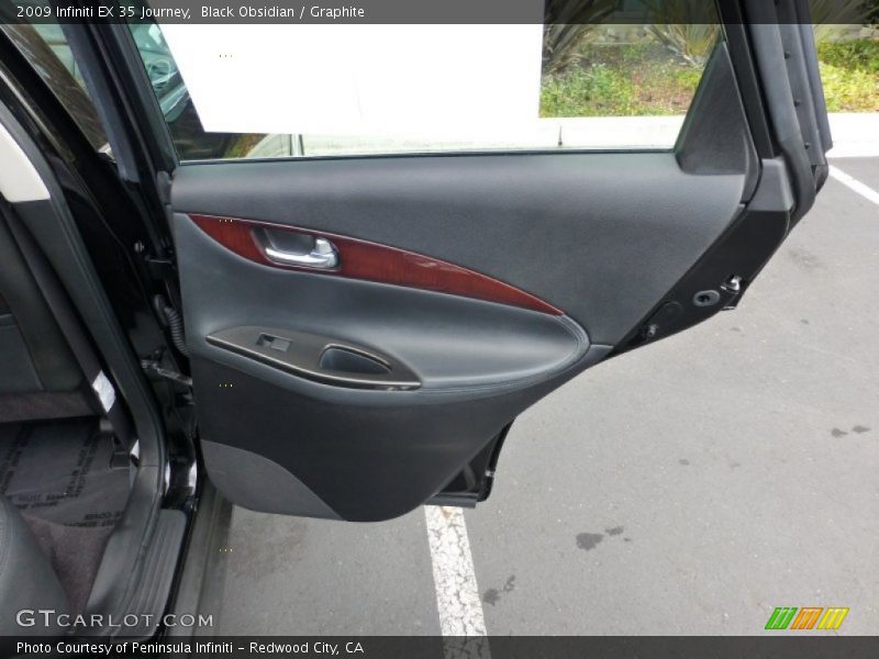 Black Obsidian / Graphite 2009 Infiniti EX 35 Journey