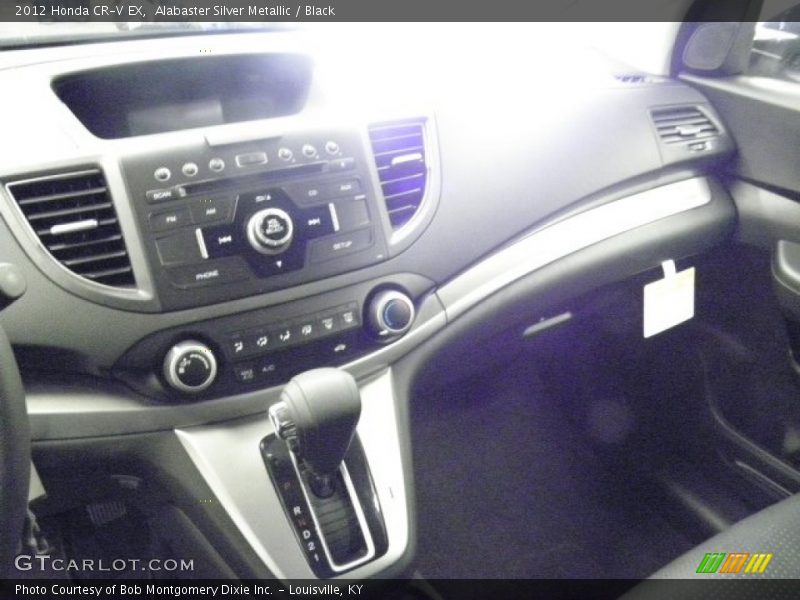 Alabaster Silver Metallic / Black 2012 Honda CR-V EX