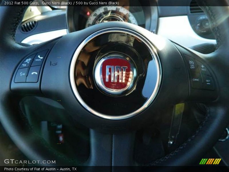 Gucci Nero (Black) / 500 by Gucci Nero (Black) 2012 Fiat 500 Gucci