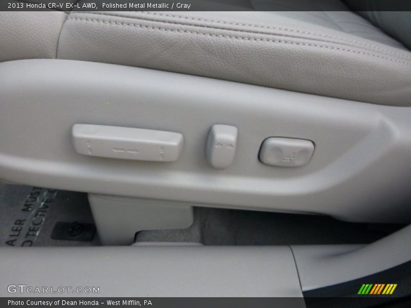 Polished Metal Metallic / Gray 2013 Honda CR-V EX-L AWD