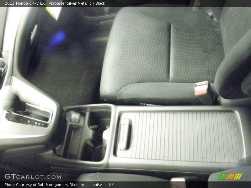 Alabaster Silver Metallic / Black 2012 Honda CR-V EX