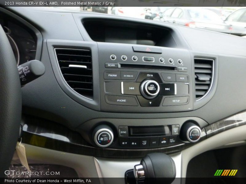 Controls of 2013 CR-V EX-L AWD