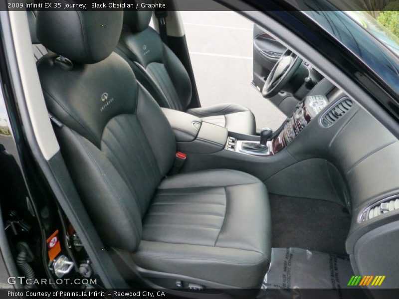 Black Obsidian / Graphite 2009 Infiniti EX 35 Journey