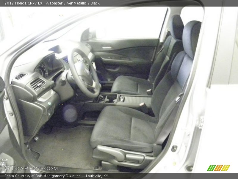 Alabaster Silver Metallic / Black 2012 Honda CR-V EX