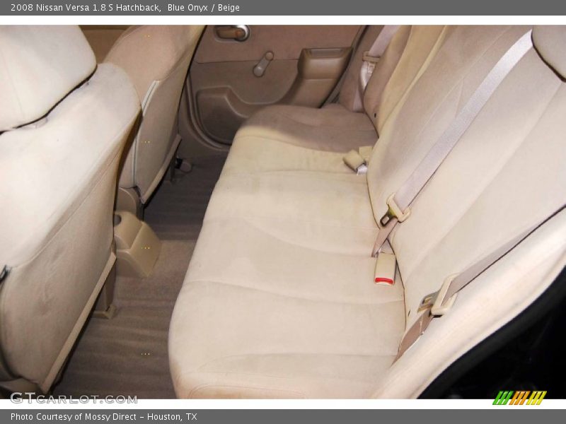 Blue Onyx / Beige 2008 Nissan Versa 1.8 S Hatchback