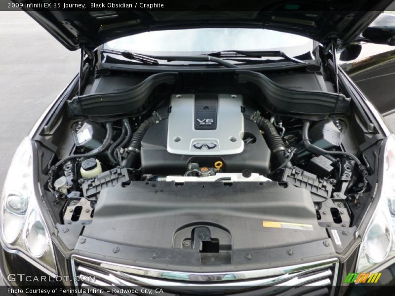 Black Obsidian / Graphite 2009 Infiniti EX 35 Journey