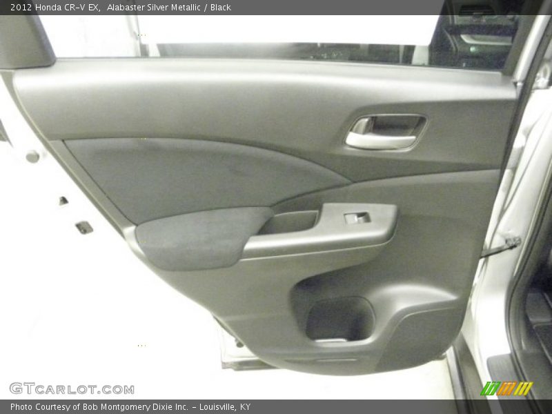 Alabaster Silver Metallic / Black 2012 Honda CR-V EX