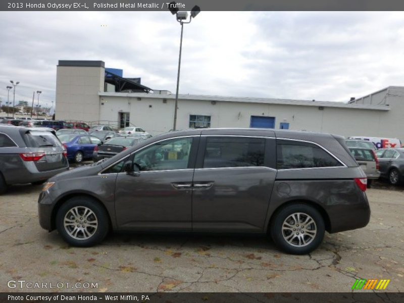 Polished Metal Metallic / Truffle 2013 Honda Odyssey EX-L