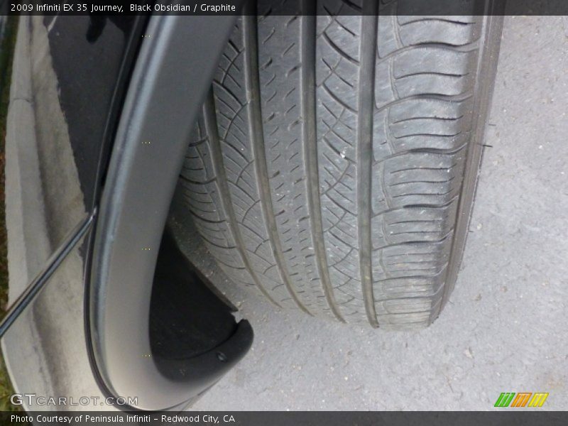 Black Obsidian / Graphite 2009 Infiniti EX 35 Journey