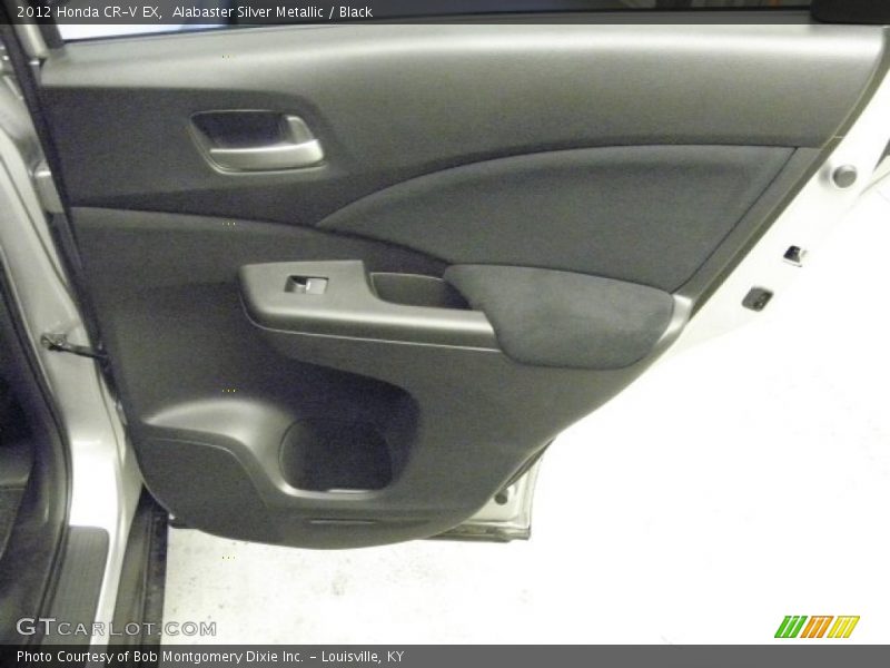 Alabaster Silver Metallic / Black 2012 Honda CR-V EX