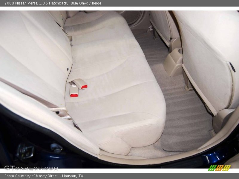 Blue Onyx / Beige 2008 Nissan Versa 1.8 S Hatchback