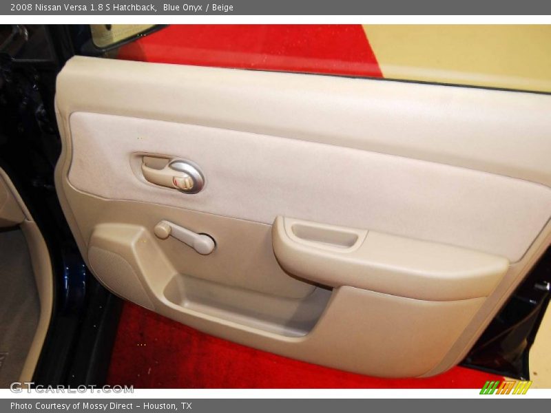 Blue Onyx / Beige 2008 Nissan Versa 1.8 S Hatchback