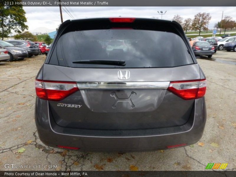 Polished Metal Metallic / Truffle 2013 Honda Odyssey EX-L