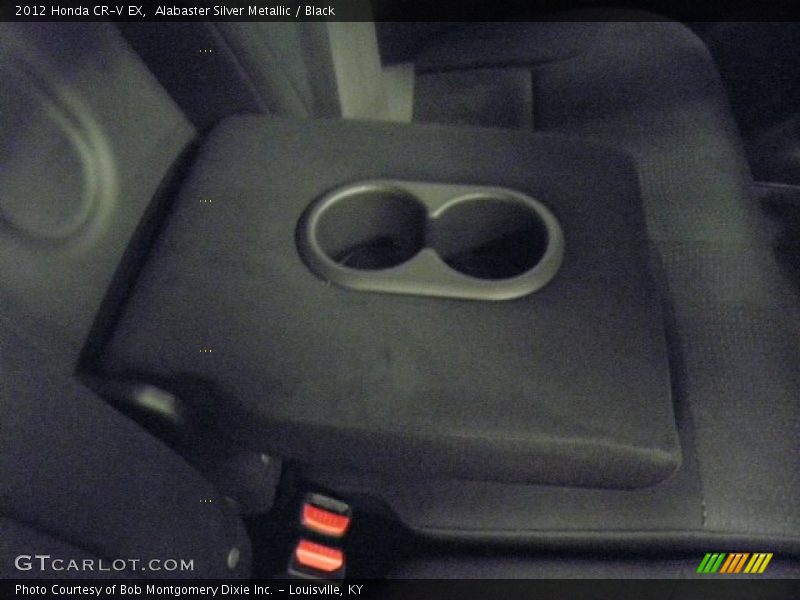 Alabaster Silver Metallic / Black 2012 Honda CR-V EX
