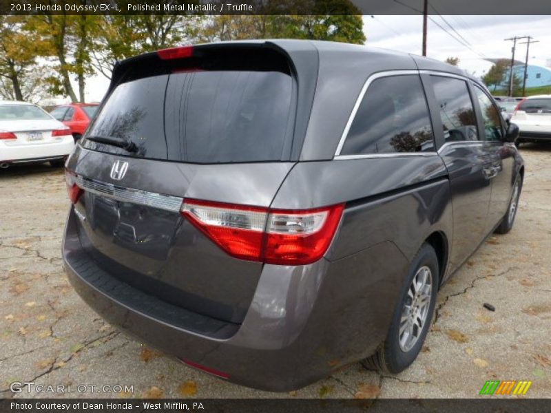 Polished Metal Metallic / Truffle 2013 Honda Odyssey EX-L