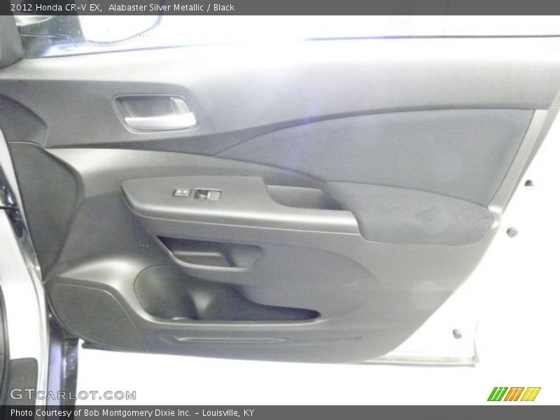 Alabaster Silver Metallic / Black 2012 Honda CR-V EX