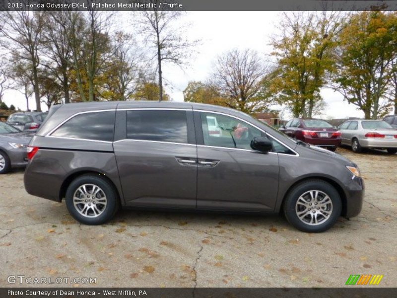 Polished Metal Metallic / Truffle 2013 Honda Odyssey EX-L