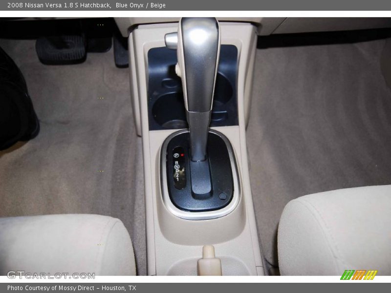 Blue Onyx / Beige 2008 Nissan Versa 1.8 S Hatchback
