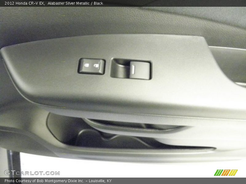 Alabaster Silver Metallic / Black 2012 Honda CR-V EX