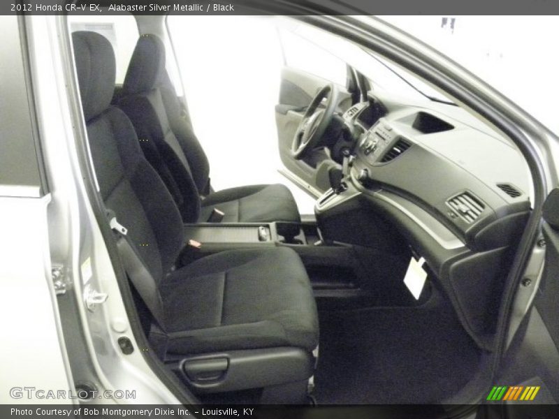 Alabaster Silver Metallic / Black 2012 Honda CR-V EX