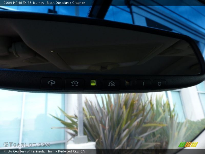 Black Obsidian / Graphite 2009 Infiniti EX 35 Journey