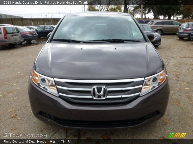 Polished Metal Metallic / Truffle 2013 Honda Odyssey EX-L