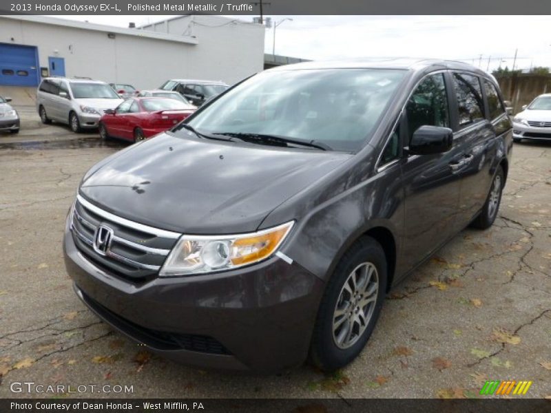 Polished Metal Metallic / Truffle 2013 Honda Odyssey EX-L