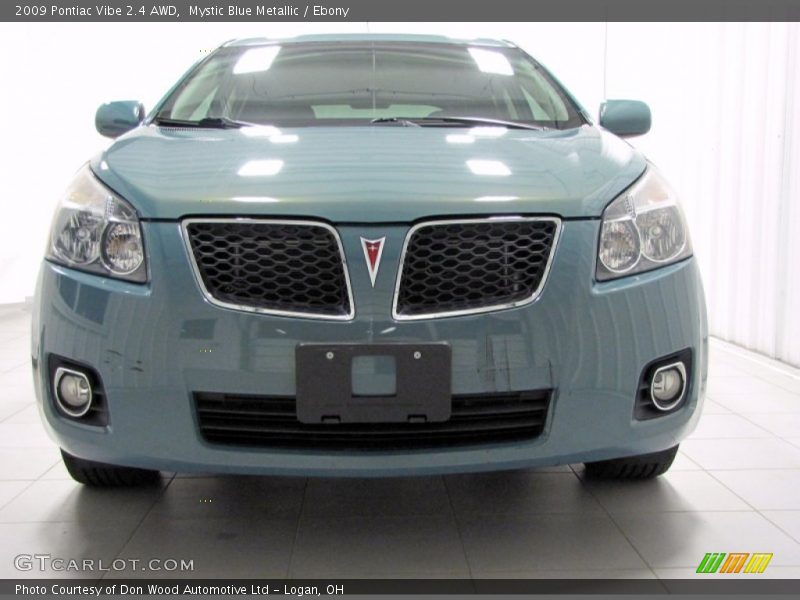 Mystic Blue Metallic / Ebony 2009 Pontiac Vibe 2.4 AWD