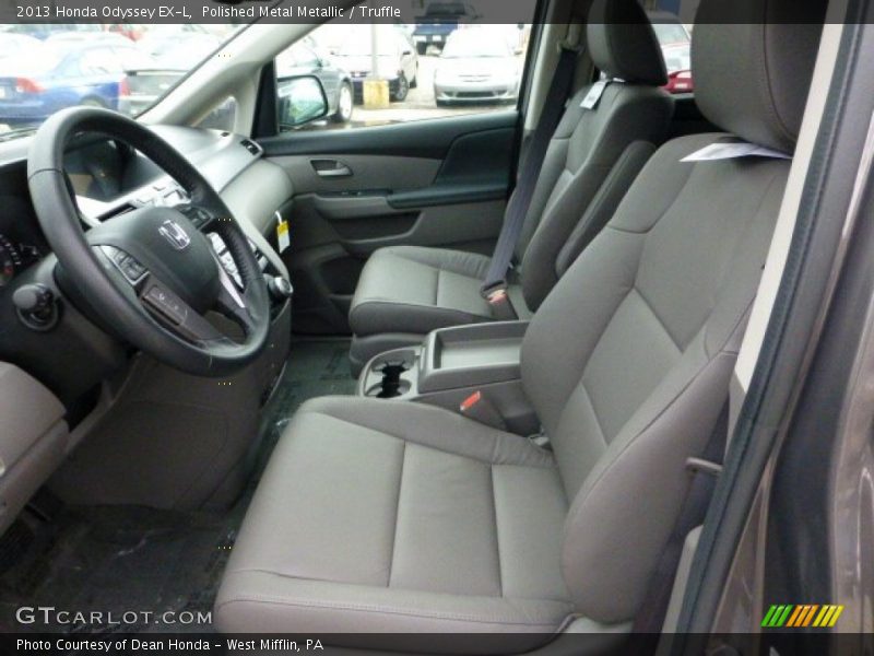 Polished Metal Metallic / Truffle 2013 Honda Odyssey EX-L