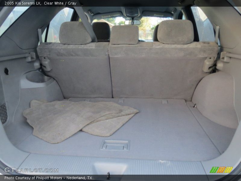 Clear White / Gray 2005 Kia Sorento LX