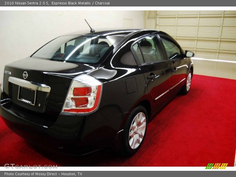Espresso Black Metallic / Charcoal 2010 Nissan Sentra 2.0 S