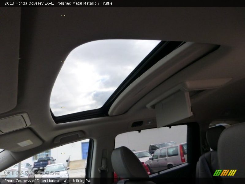 Polished Metal Metallic / Truffle 2013 Honda Odyssey EX-L
